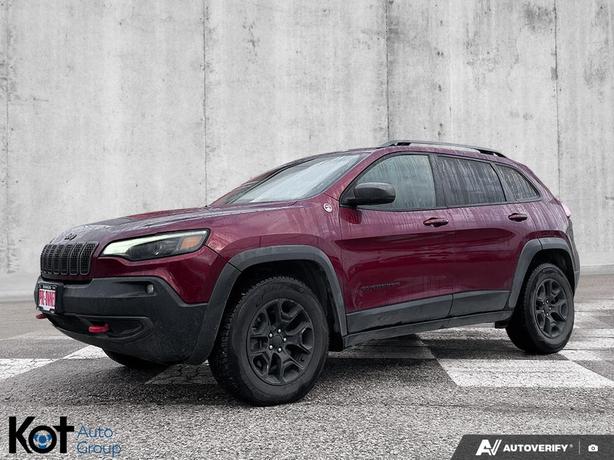 2019 Jeep Cherokee Trailhawk | Loaded! | Cold Weather Package | SafetyTec Packag image 1