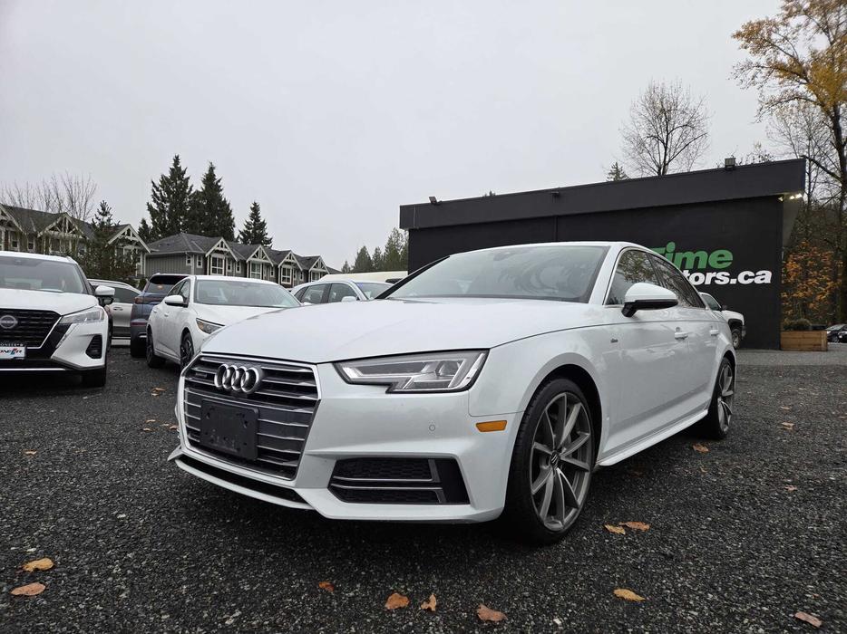 2017 Audi A4 Technik display photo