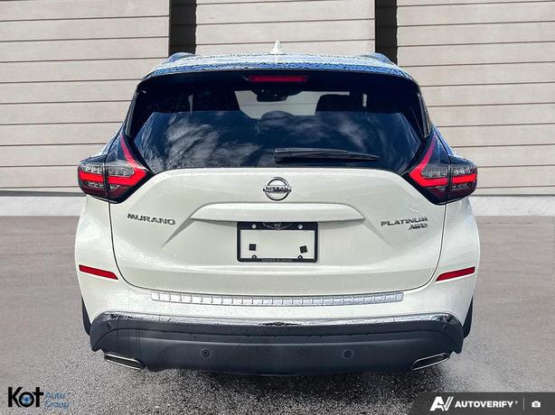 2020 Nissan Murano Platinum ! REAR AUTOMATIC BRAKING! NAVIGATION! LEATHER! SUNRO image 5