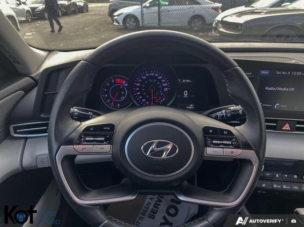 2022 Hyundai Elantra Ultimate LEATHER SEATS! NAVIGATION! SUNROOF! HEATED SEATS!  image 7