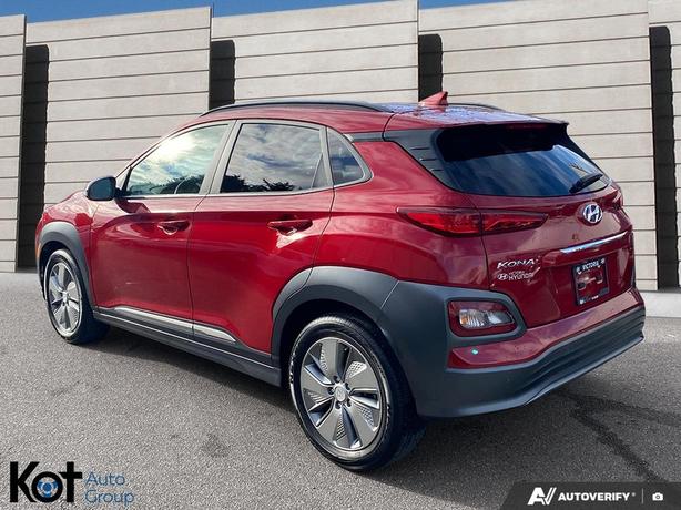 2021 Hyundai Kona Electric Ultimate SUNROOF! LEATHER SEATS! NAVIGATION! HEATED & image 4