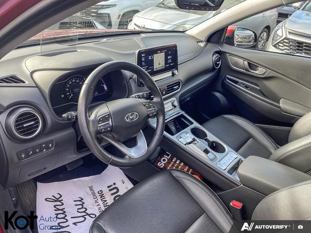 2021 Hyundai Kona Electric Ultimate SUNROOF! LEATHER SEATS! NAVIGATION! HEATED & image 6