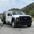 2008 Ford F-450 SD SuperCab Dually Diesel 11-Foot Flat Deck 2WD with Storage Com thumbnail image 2