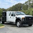 2008 Ford F-450 SD SuperCab Dually Diesel 11-Foot Flat Deck 2WD with Storage Com thumbnail image