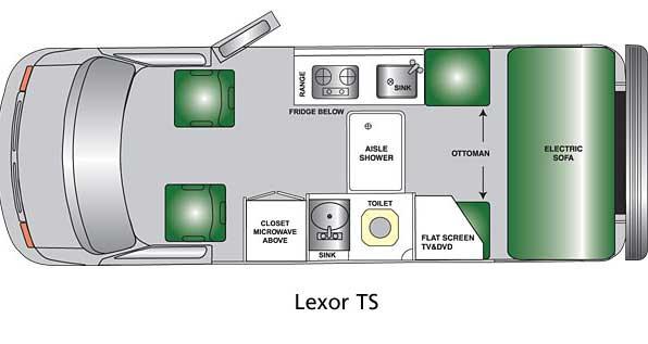 Used 2008 Pleasure-Way Lexor TS display photo