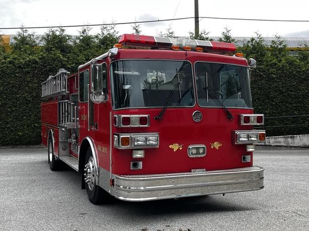 1991 Sutphen Deluge 500 IGAL Pumper Fire Truck Detroit Diesel image 2