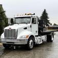 2020 Peterbilt 330 16-Foot Flat Deck Roll-Off Hook Truck thumbnail image 4