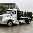 2020 Peterbilt 330 16-Foot Flat Deck Roll-Off Hook Truck thumbnail image 5