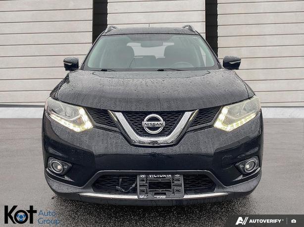 2015 Nissan Rogue SL SUNROOF! LEATHER SEATS! 360 DEGREE CAMERA! image 2