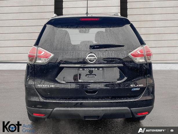 2015 Nissan Rogue SL SUNROOF! LEATHER SEATS! 360 DEGREE CAMERA! image 5