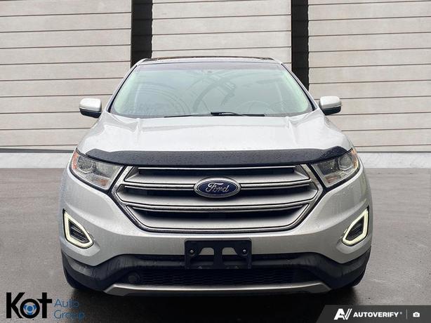 2016 Ford Edge Titanium PANORAMIC SUNROOF! LEATHER SEATS! BACKUP CAMERA! POWERED image 2