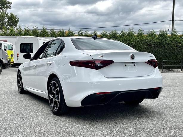 2023 Alfa Romeo Giulia Q4 AWD with Red Leather  Heated Seats image 7