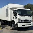 2024 Isuzu FVR 28-Foot Cummins Diesel Cube Van with Power Tailgate and Partition thumbnail image 2