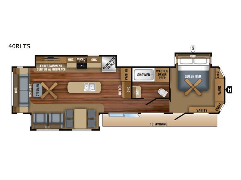 Used 2018 Jayco Jay Flight Bungalow 40RLTS display photo