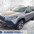 2017 Jeep Cherokee Trailhawk - ACTIVE DRIVE LOCK 4X4, SELEC-TERRAIN TRACTION MAN thumbnail image 3