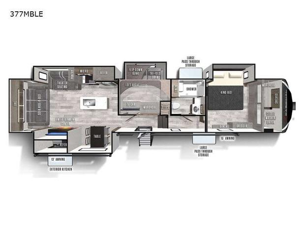 Used 2022 Forest River RV Cardinal 377MBLE image 3