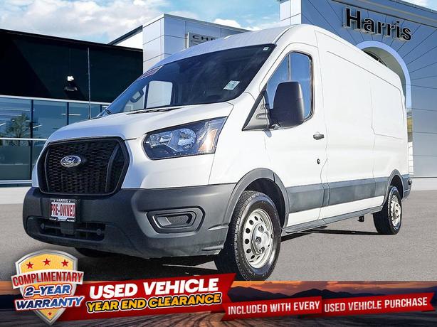2024 Ford Transit Cargo Van | 250 148 Med Rf 9070 GVWR AWD |  Back-Up Camera | K image 1