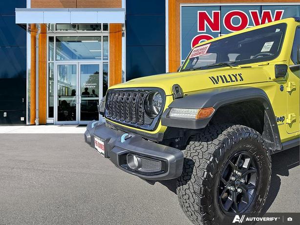 2024 Jeep Wrangler 4xe Willys 4 Door 4x4 | One Owner | No Reported Accidents! image 8