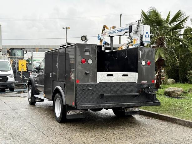 2006 Ford F-450 SD SuperCab 4x4 DRW XLT Service Truck with Auto Crane image 8