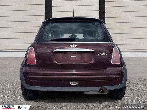 2003 MINI Cooper Hardtop GREY INTERIOR WITH LEATHER SEATS, AUTO, AUTO LOCKS AND  image 5