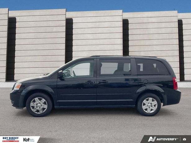 2008 Dodge Grand Caravan SE  AUTO, BLACK INTERIOR, THREE ROWS, STOW&GO COMPARTME image 3