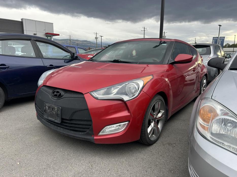 2012 Hyundai Veloster Tech VIBRANT RED, LEATHER SEATS, BLUETOOTH, TOUCHSCREEN, T display photo