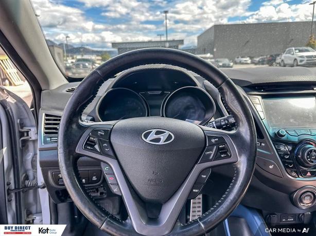 2013 Hyundai Veloster Turbo Matte Grey FWD, THREE DOOR, BLUETOOTH, TOUCHSCREEN,  image 6