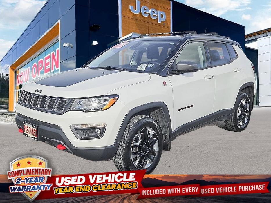 2018 Jeep Compass Trailhawk 4x4 | GPS Navigation | Remote Start! display photo
