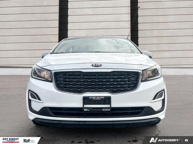 2019 Kia Sedona L AUTO GREY INTERIOR, FABRIC SEATS, THREE ROWS, BACK UP CAMERA,  image 2