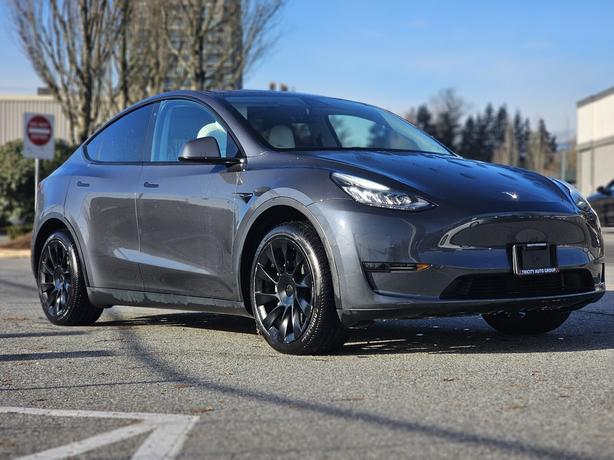 2020 Tesla Model Y Long Range - Dual Motor, White Interior image 3