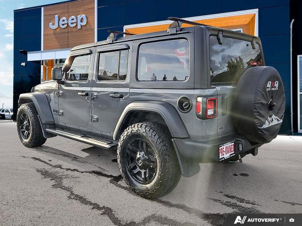 2023 Jeep Wrangler Sport Altitude 4 Door 4x4 | One Owner! image 4
