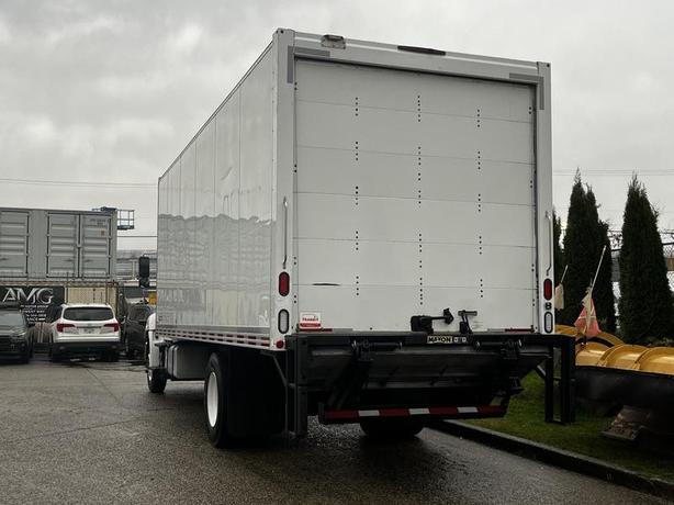 2020 Hino 338 24 Foot Cube Van with Powered Tailgate Diesel image 8