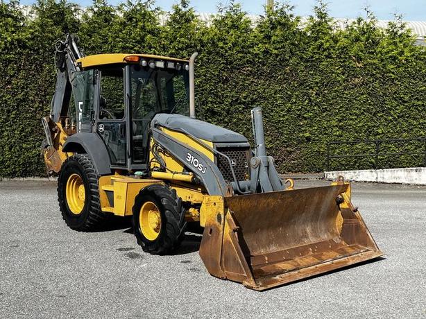 2010 John Deere 310SJ Front-End Loader Extended Backhoe 4-in-1 92 inch Bucket 4x image 1