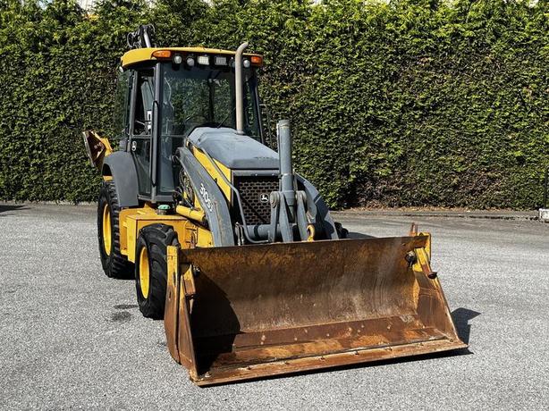 2010 John Deere 310SJ Front-End Loader Extended Backhoe 4-in-1 92 inch Bucket 4x image 2