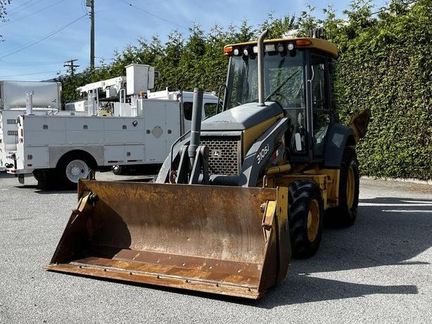 2010 John Deere 310SJ Front-End Loader Extended Backhoe 4-in-1 92 inch Bucket 4x image 4