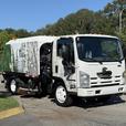 2014 Isuzu NRR Sweeper Truck with Sprayer and Dump Box thumbnail image 1