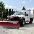 2007 Ford F-450 XL Super Duty Diesel Plow Truck with 8-Foot Dump Box thumbnail image 4