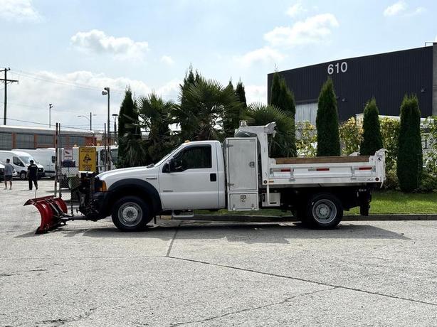 2007 Ford F-450 XL Super Duty Diesel Plow Truck with 8-Foot Dump Box image 6