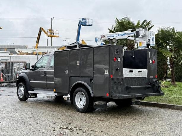 2006 Ford F-450 SD SuperCab 4x4 DRW XLT Service Truck with Auto Crane image 7