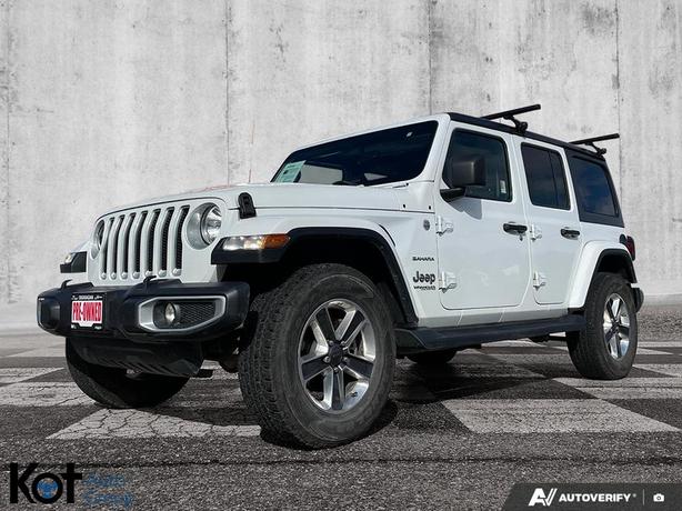 2021 Jeep Wrangler Sahara | Trac-Lok Rear Differential | Skid Plates | Engine Bl image 1