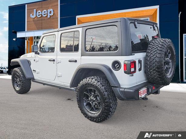 2024 Jeep Wrangler Willys 4 Door 4x4 | Remote Start | Heated Seats! image 4