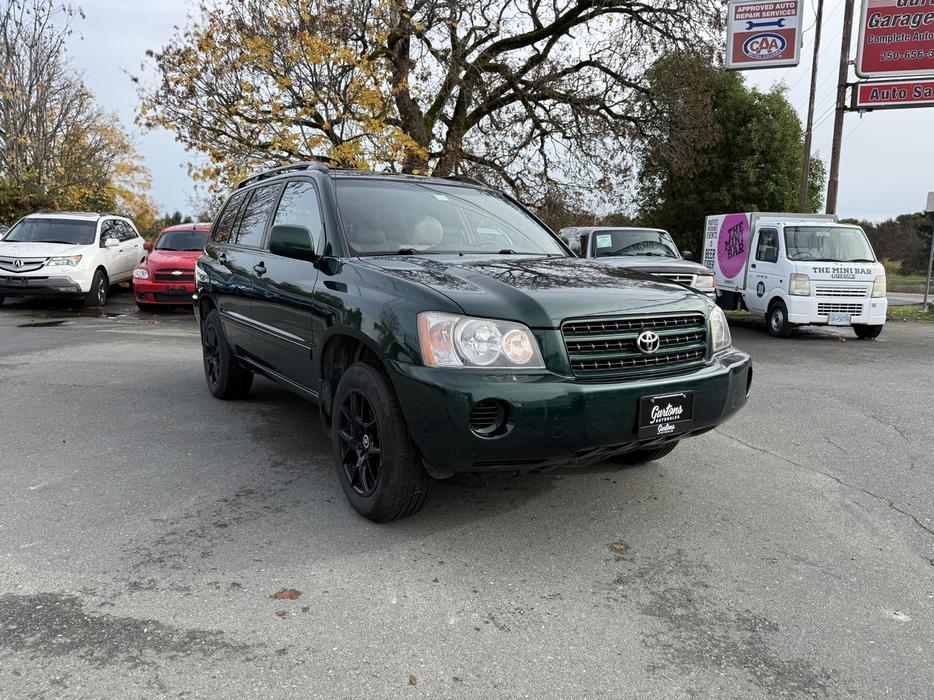 2001 Toyota Highlander display photo