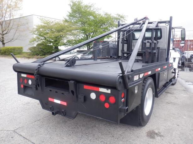 2013 International 7300 Flat Deck 3 Seater Air Brakes Diesel image 8