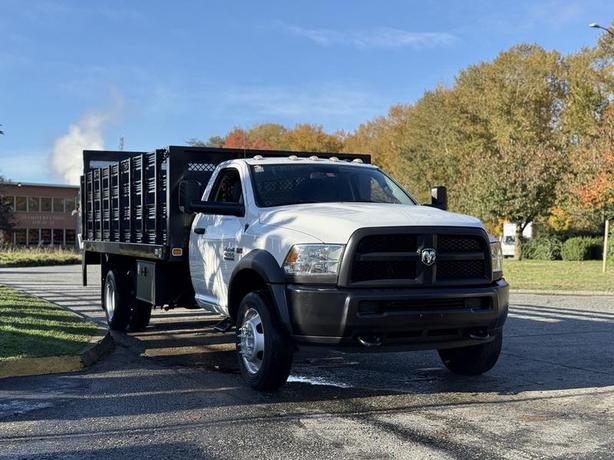 2015 RAM 4500 Flat Deck Truck with Waltco Lift Gate and 16-Foot Deck image 2