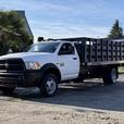 2015 RAM 4500 Flat Deck Truck with Waltco Lift Gate and 16-Foot Deck thumbnail image 4