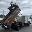 2008 Mitsubishi Fuso FE180 Power Tailgate Dump Truck With Winch 3 Seater Diesel thumbnail image 6