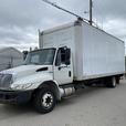 2014 International Durastar 4300 24 foot Cube Van Power Tailgate Diesel With Hyd thumbnail image 1