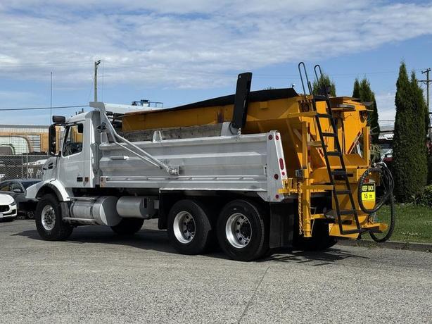2005 Volvo VND 18-Speed Diesel Dump Truck with Sander and Plow image 7