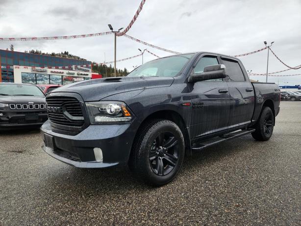 2018 RAM 1500 Sport | 3.0L EcoDiesel V6 | Loaded! | Trailer Tow Package | Heated image 1