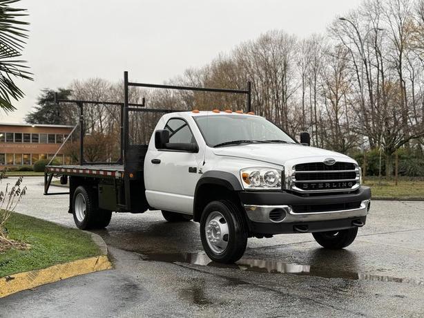 2008 Sterling Bullet 4500 Cummins Diesel 12-Foot Flat Deck Truck image 1